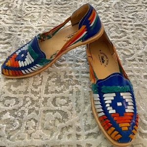 Multi colored Huaraches